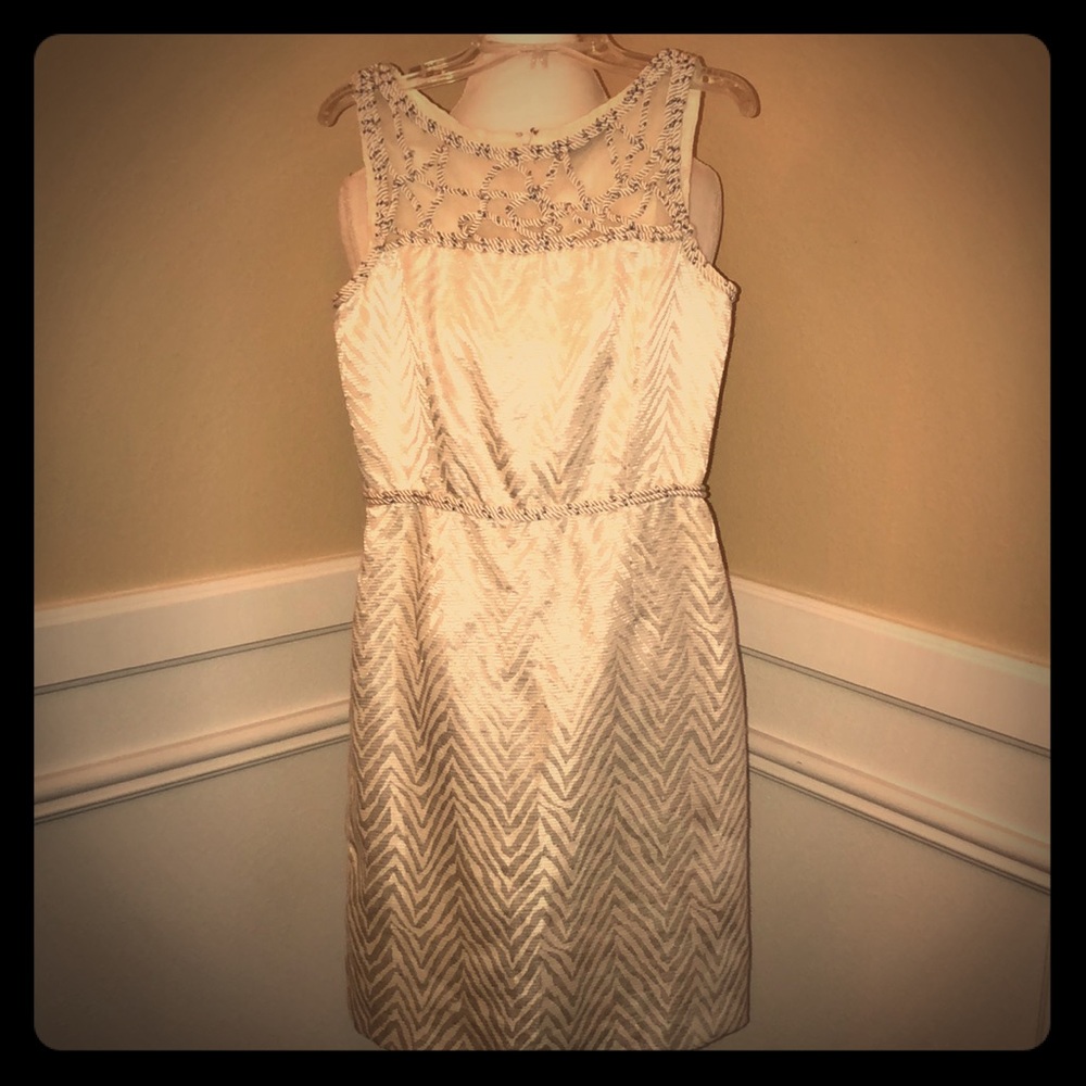 Buy 2 for $15. Antonio Melani White Sheath Dress Size 2